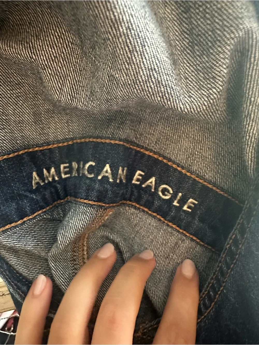 American Eagle | Front Button Denim Dress - Picture 7 of 8